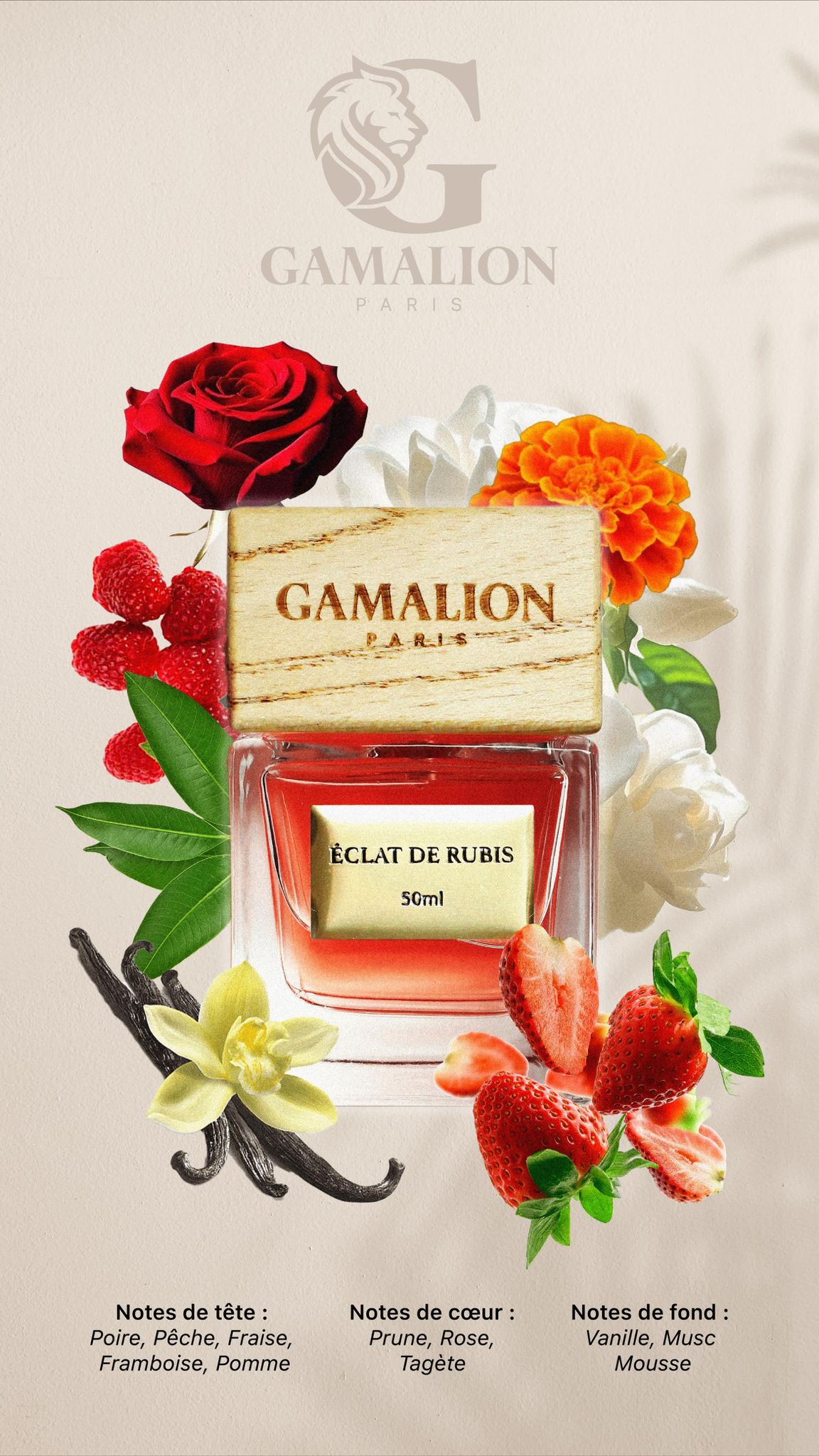 Extrait de Parfum Éclat de Rubis